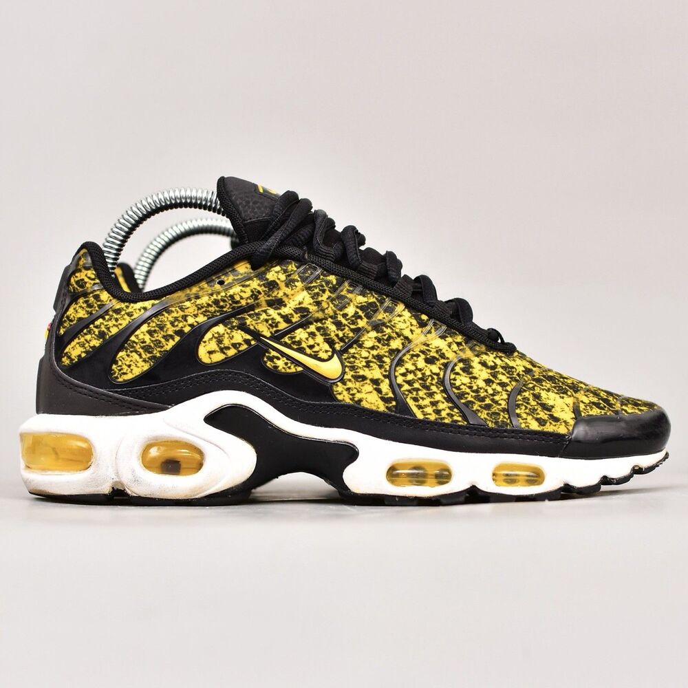 Nike Air Max Plus TN Yellow/Black Women's Sneakers